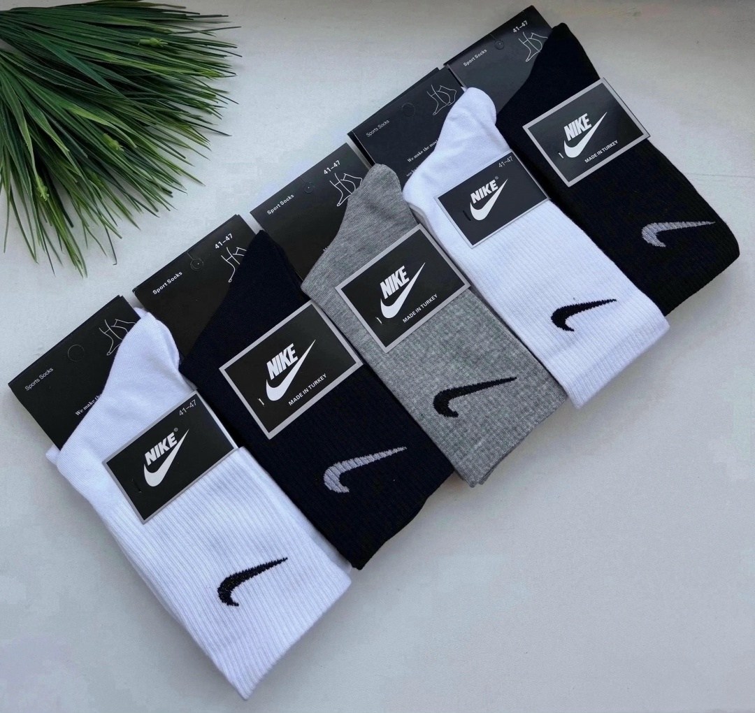 мужские носки nike,носки мужские,носки мужские спортивные,комплект носки мужские,nike комплект носков