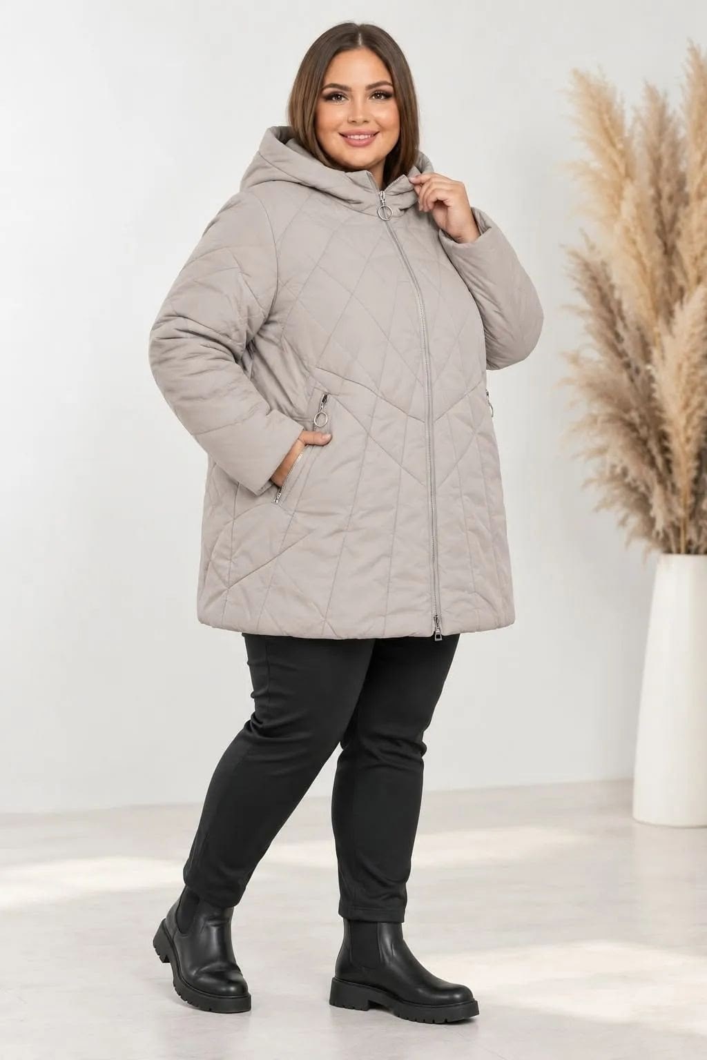 куртка зимняя больших размеров ltmoda,куртка женская,женская куртка большого размера,демисезонная женская куртка больших размеров,демисезонная куртка