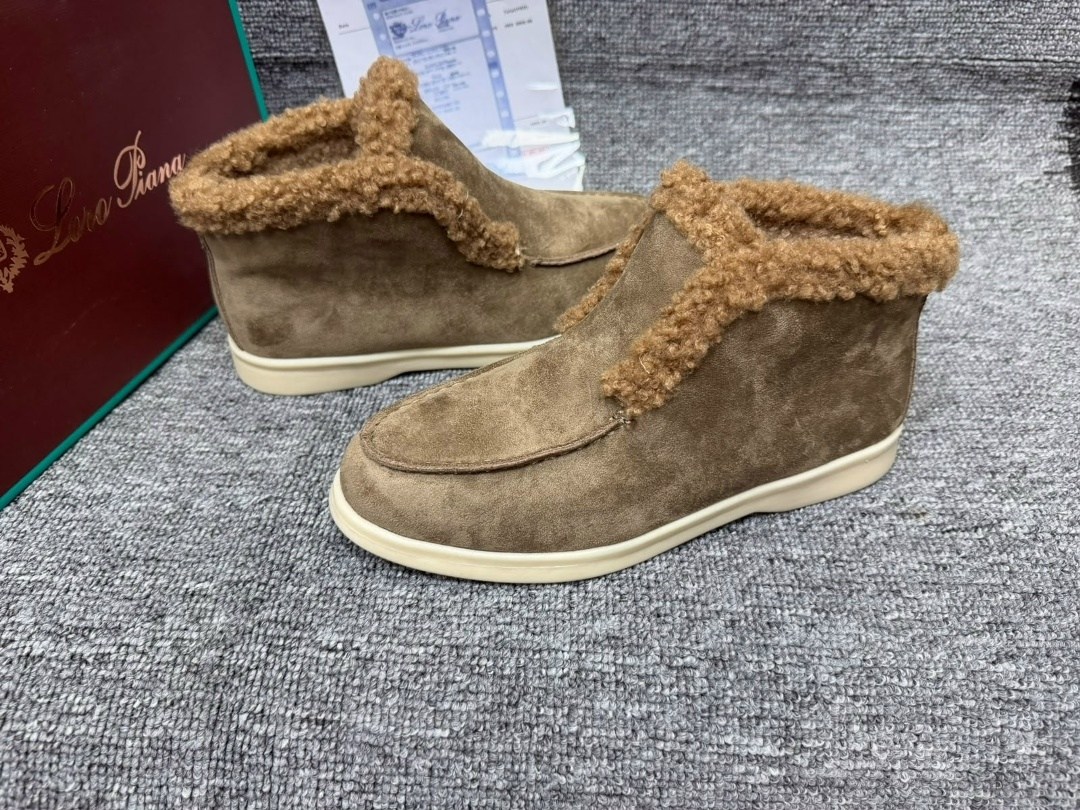 ботинки с мехом loro piana open walk,женские лоферы loro piana open walk с мехом,,лоферы женские loro piana,женские зимние ботинки с мехом loro piana open walk
