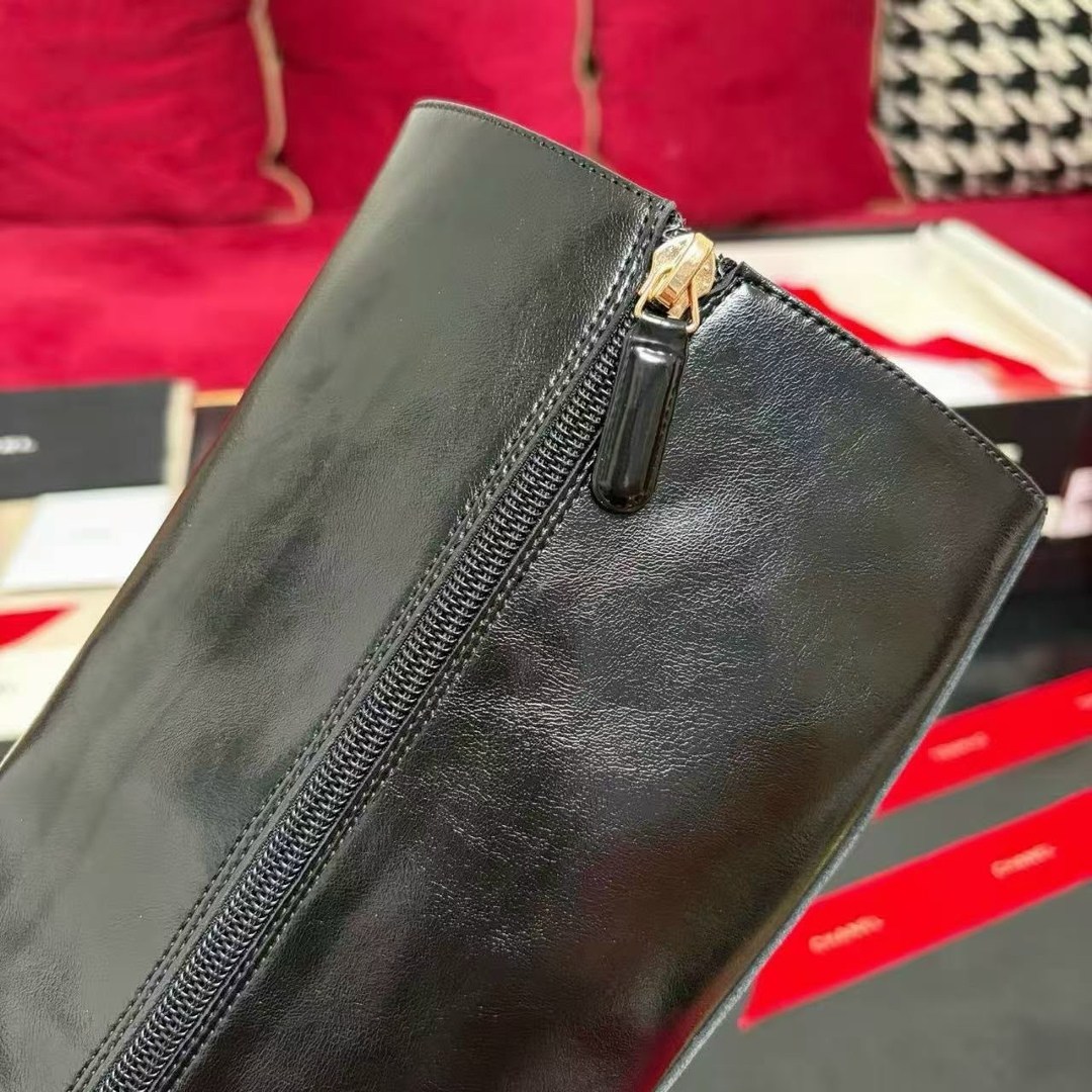 сапоги,женские сапоги,сапоги chanel,кожаные сапоги,