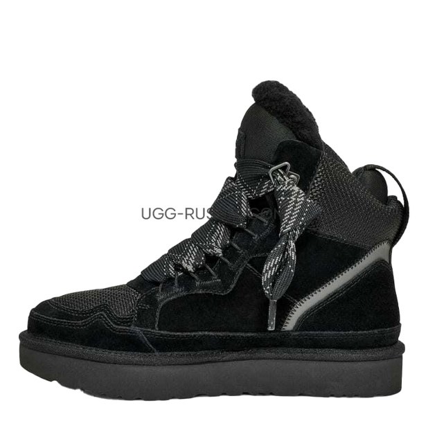 ugg highmel sneaker 'black' women's,кроссовки highmel на шнуровке ugg черный,высокие ботинки ugg neumel черного цвета,замшевые кроссовки highmel на шнуровке ugg 1145390-blk black,замшевые кроссовки hi