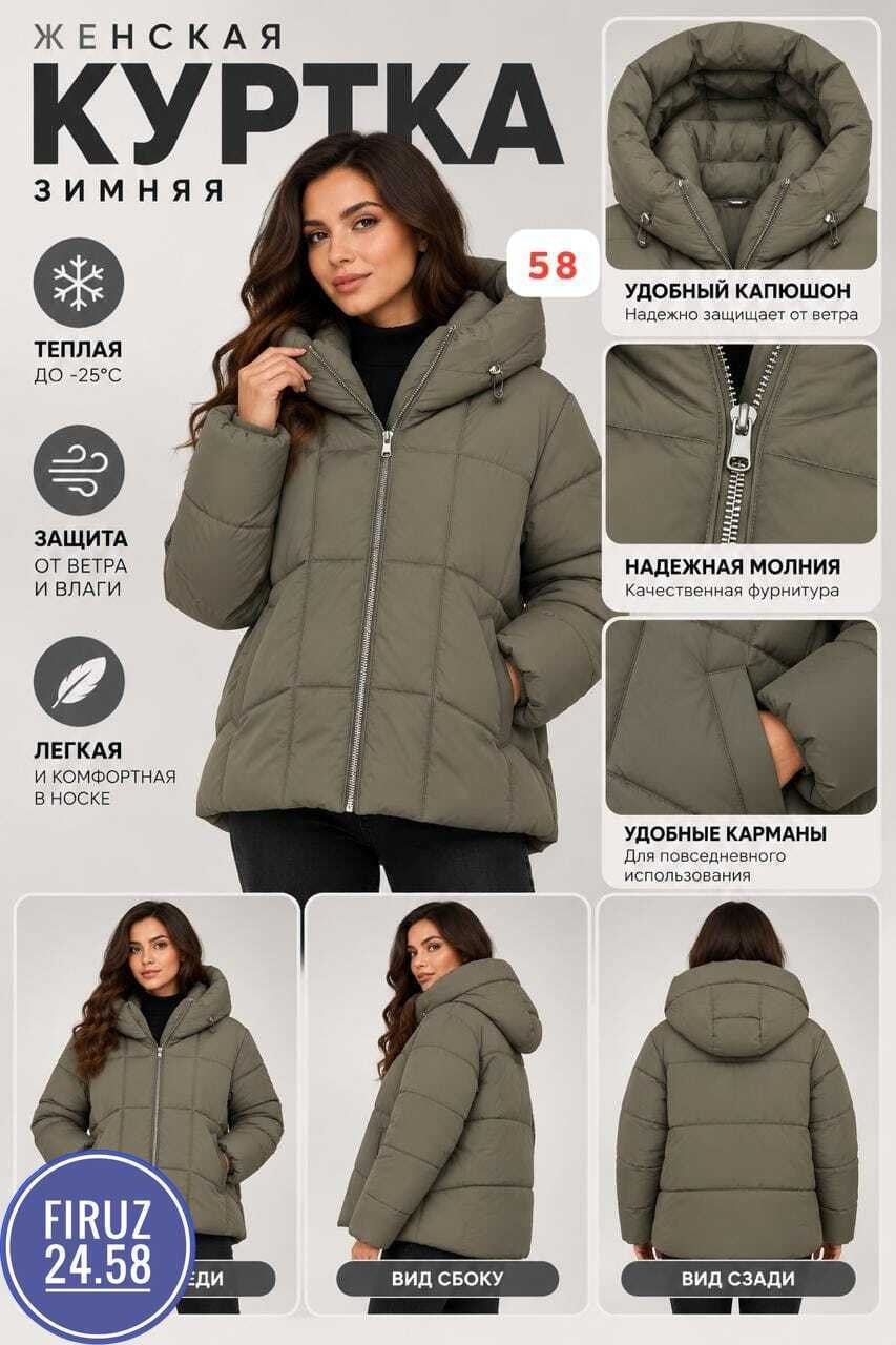 куртка женская зимняя,женская зимняя куртка h.y store с капюшоном,куртка женская,куртка зимняя,куртка
