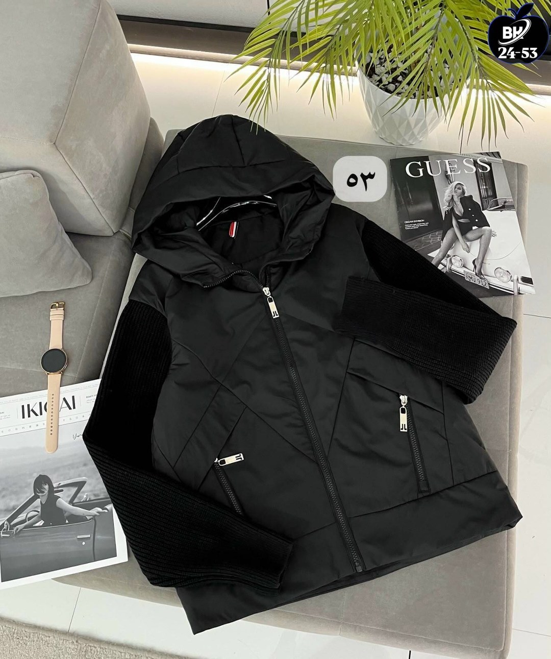 куртка больших размеров демисезонная bloom fashion,женская демисезонная куртка,куртка демисезонная,куртка женская,куртка