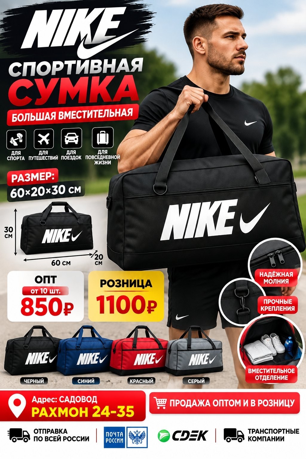 сумка спортивная,nike сумка спортивная,спортивная сумка для фитнеса и тренировок,сумки дорожные спортивные,спортивная сумка большая