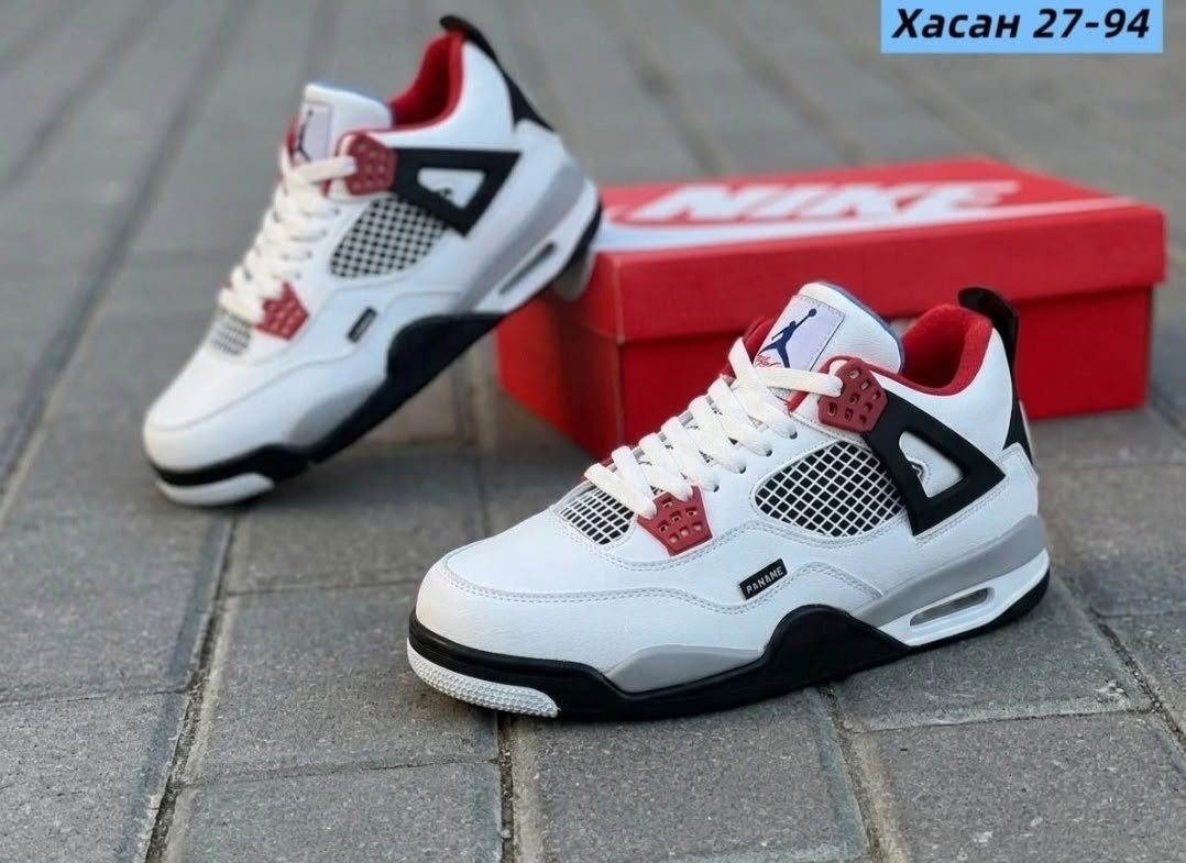 ,кроссовки nike air jordan 4 retro,кроссовки,кроссовки закрытые,мужской кроссовки