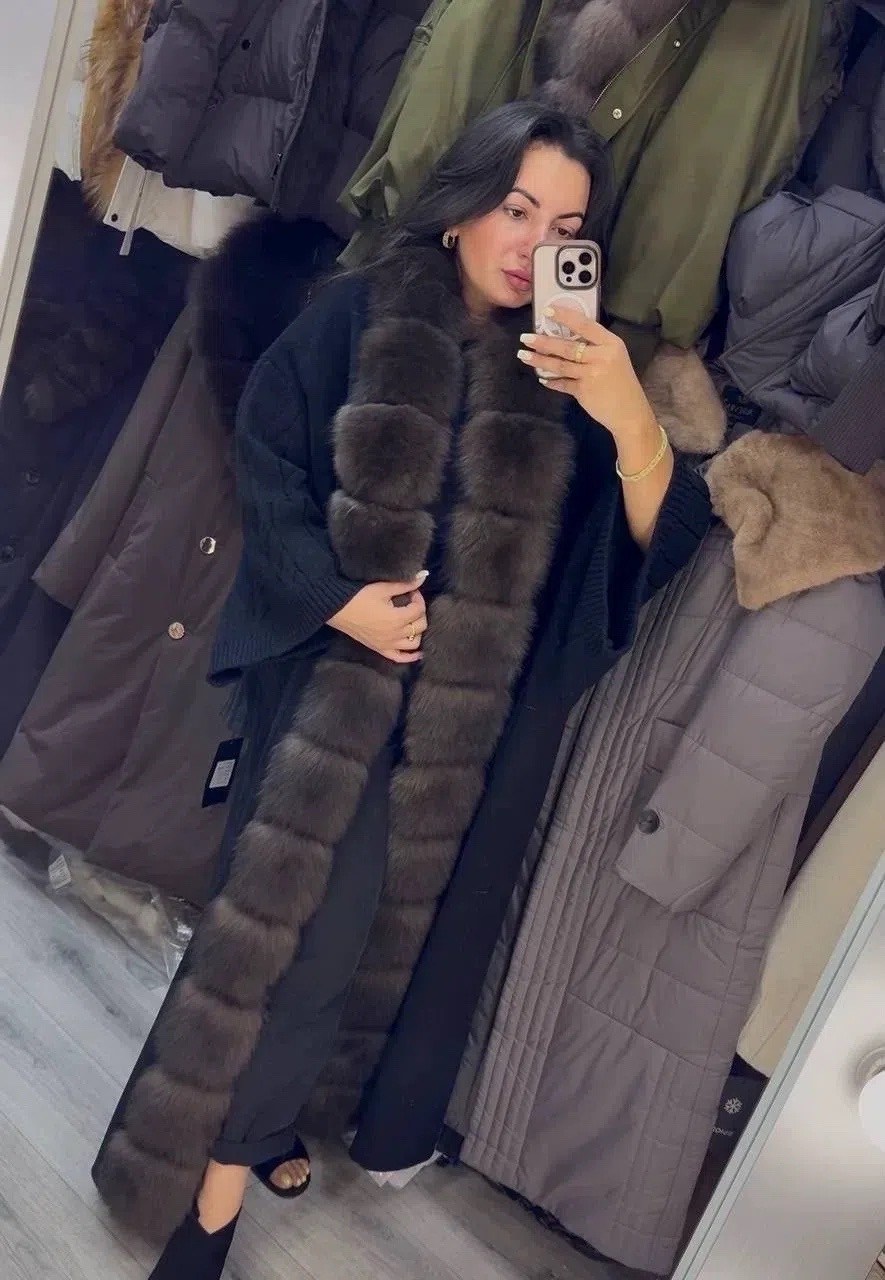 пальто с мехом,пальто с натуральным мехом соболя northfox,пальто меховое,женские пальто,шерстяное пальто