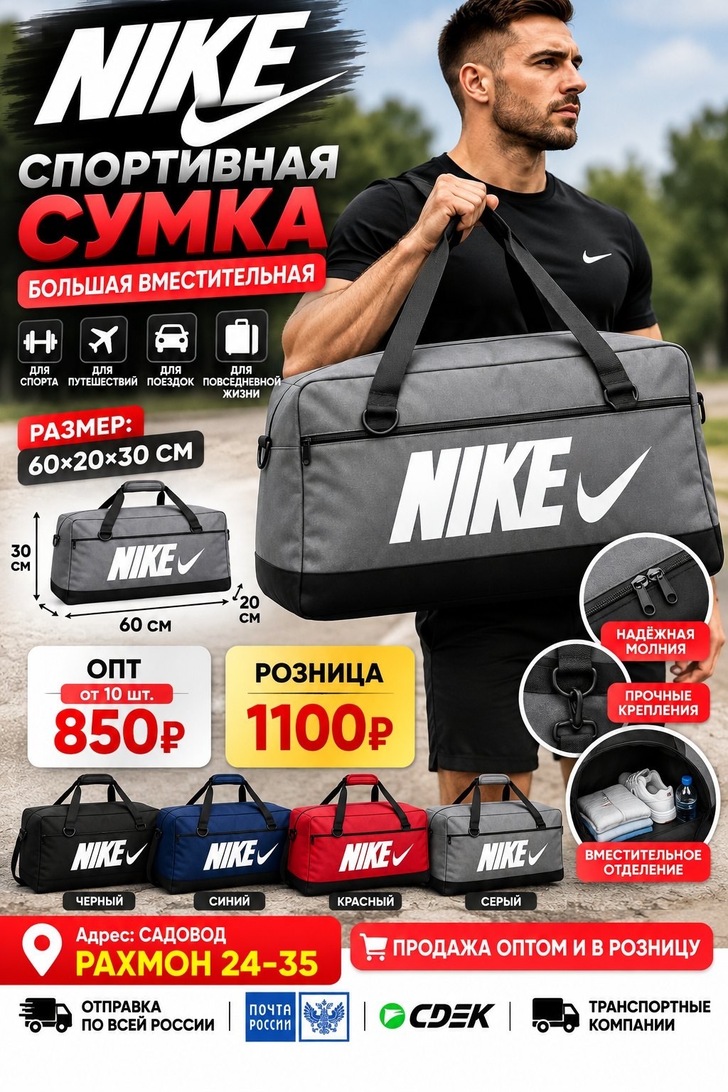 сумка спортивная,nike сумка спортивная,спортивная сумка для фитнеса и тренировок,сумки дорожные спортивные,спортивная сумка большая