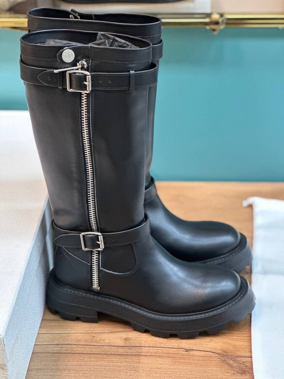 кожаные сапоги saint laurent,кожаные сапоги,женские кожаные сапоги,hermes черные кожаные сапоги для женщин,