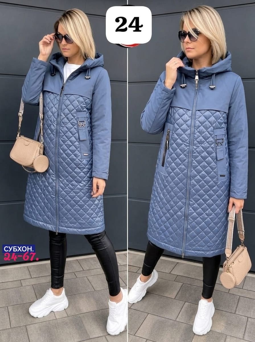 пальто стеганое,демисезонная куртка,куртка плащевка,куртка удлиненная,женская куртка