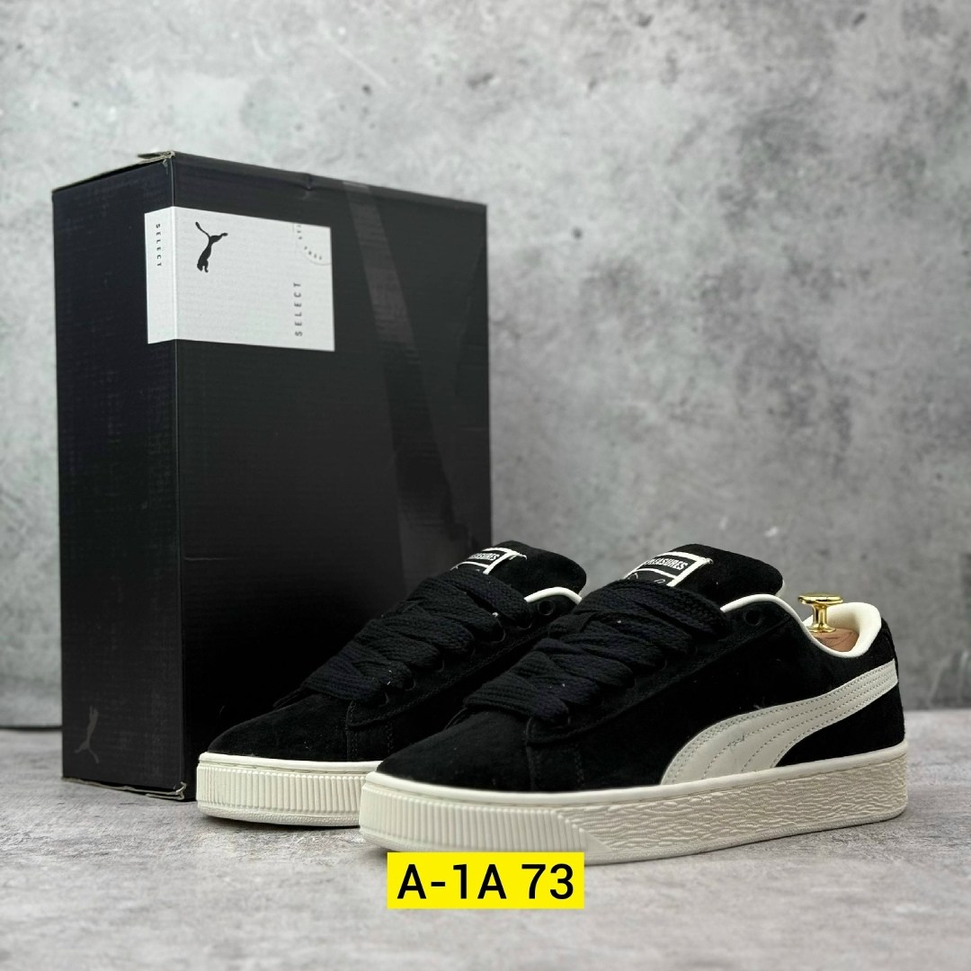 кроссовки puma suede xl,кроссовки puma suede,замшевые кроссовки suede classic puma черный,,кроссовки puma