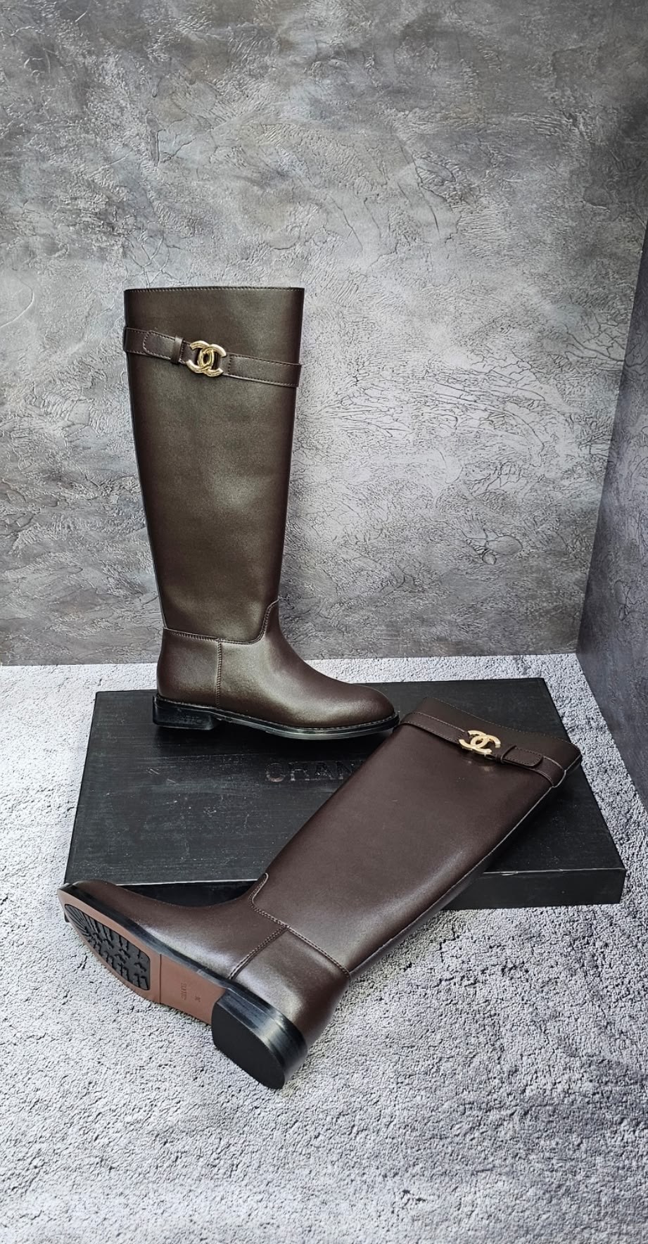 ,сапоги,сапоги шанель,сапоги chanel,коричневые сапоги