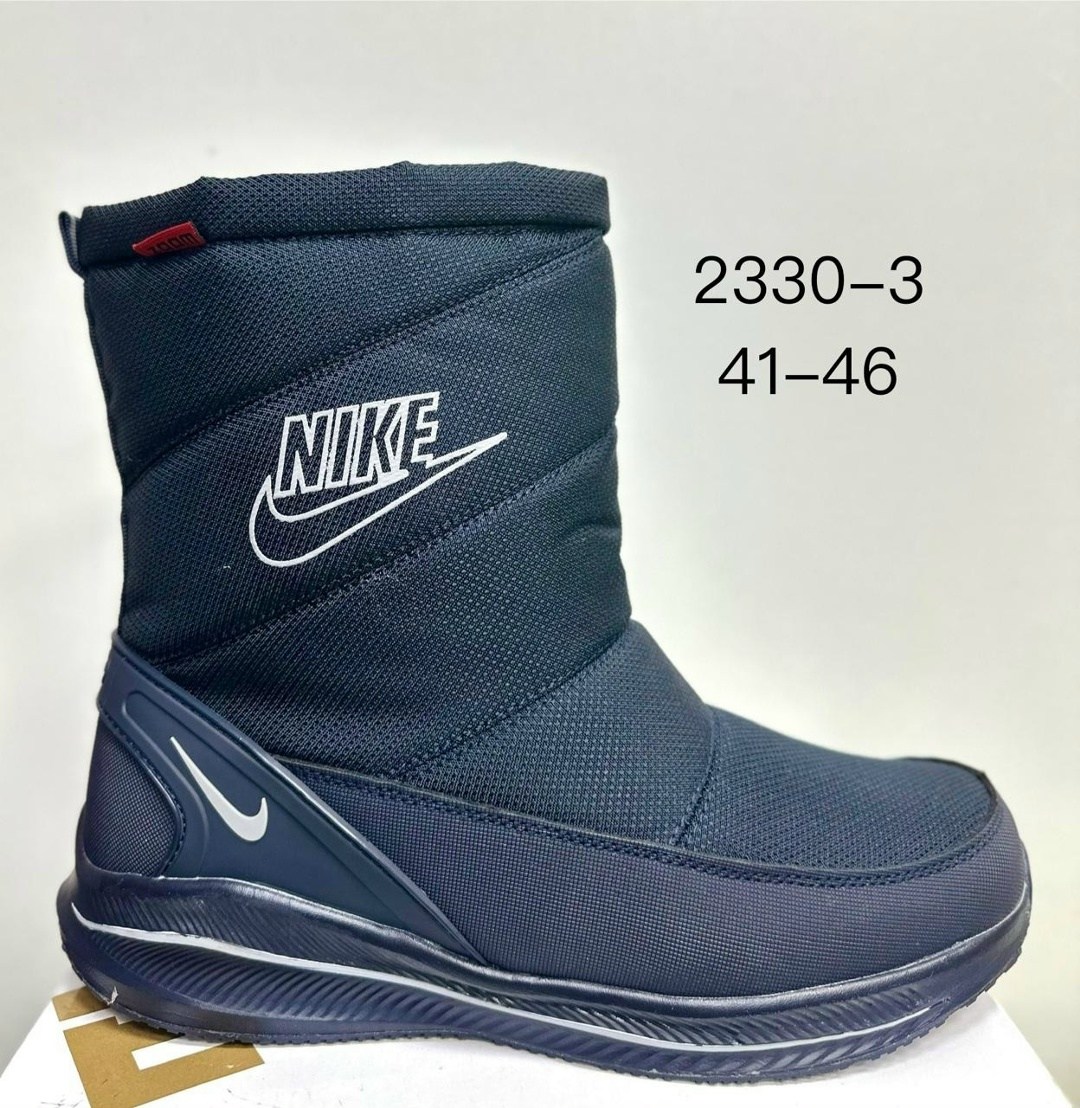 мужские дутики 2330-1 черные,дутики сапоги мужские на меху женские nike,зимние сапоги nike,дутики nike,дутики nike мужские зимние