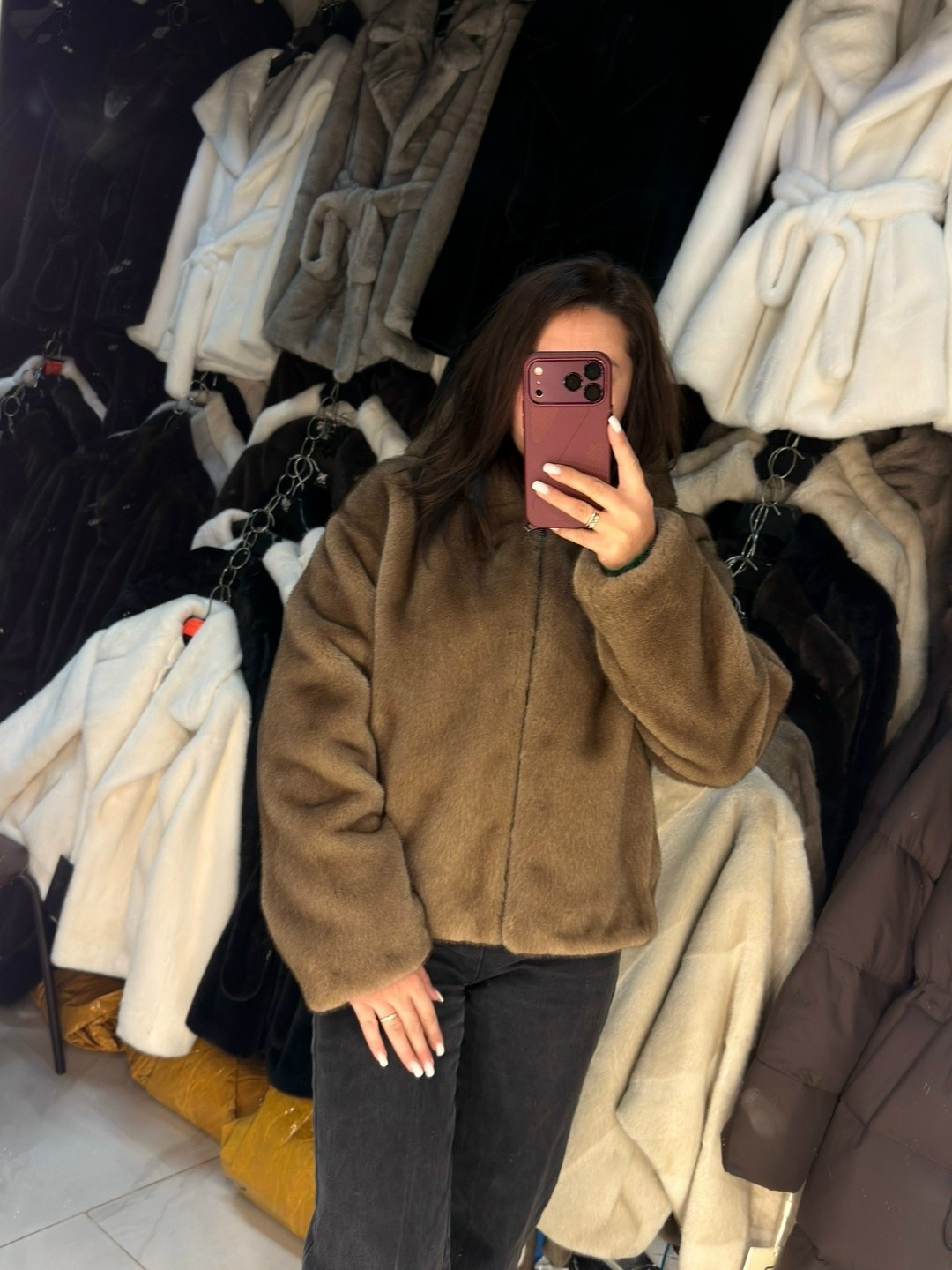 шуба искусственная экошуба зимняя с капюшоном (oversize) n&t store,шубка экомех,шуба женская,шуба искусственная,шуба искусственная экошуба зимняя с капюшоном (oversize)