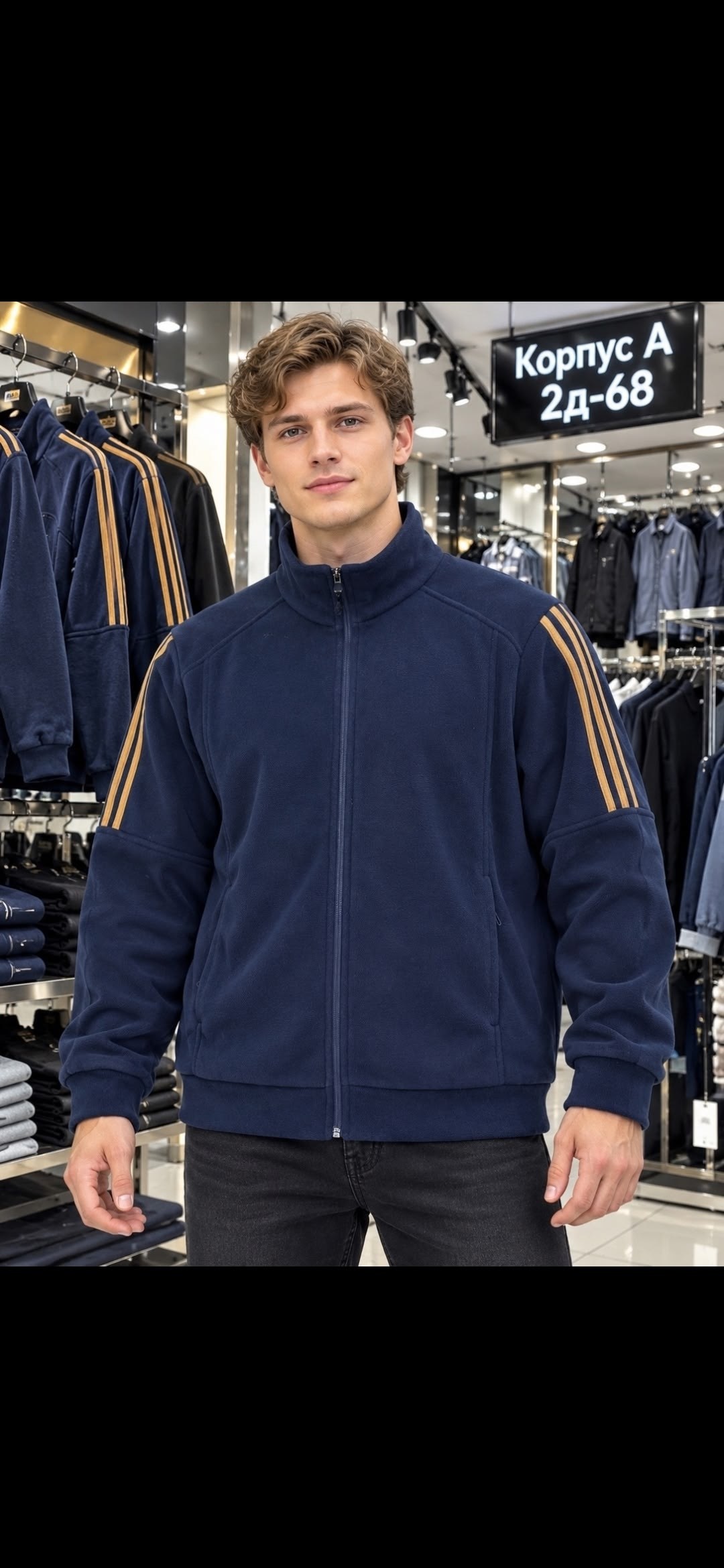 куртка флисовая 260г/кв.м темно-синяя,куртка флисовая,adidas jacket,adidas originals олимпийка velour tracktop,куртка флисовая темно-синяя
