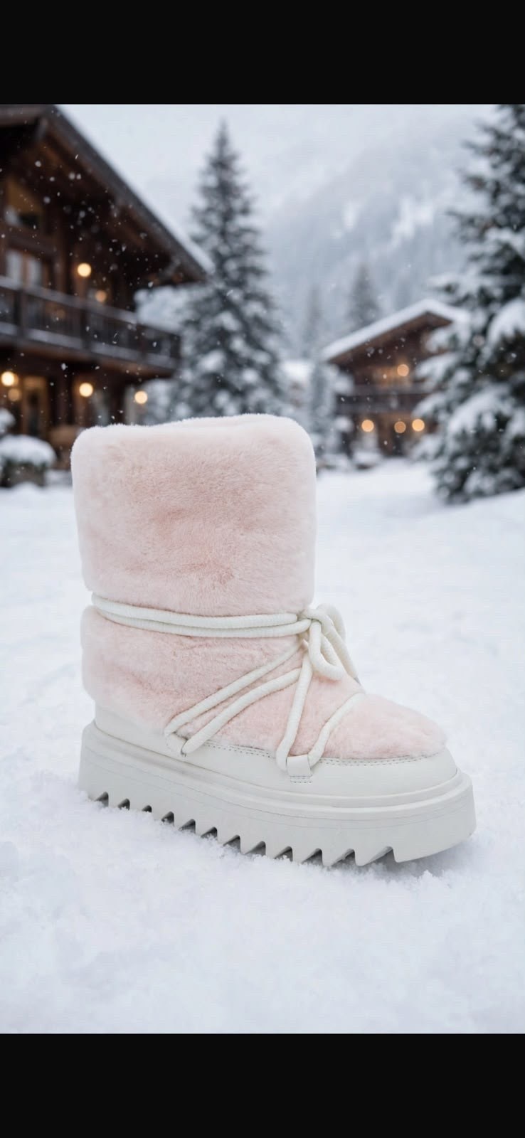 зимние ботинки,ботинки,new look fluffy snow boots in cream,зимняя  женская,женская