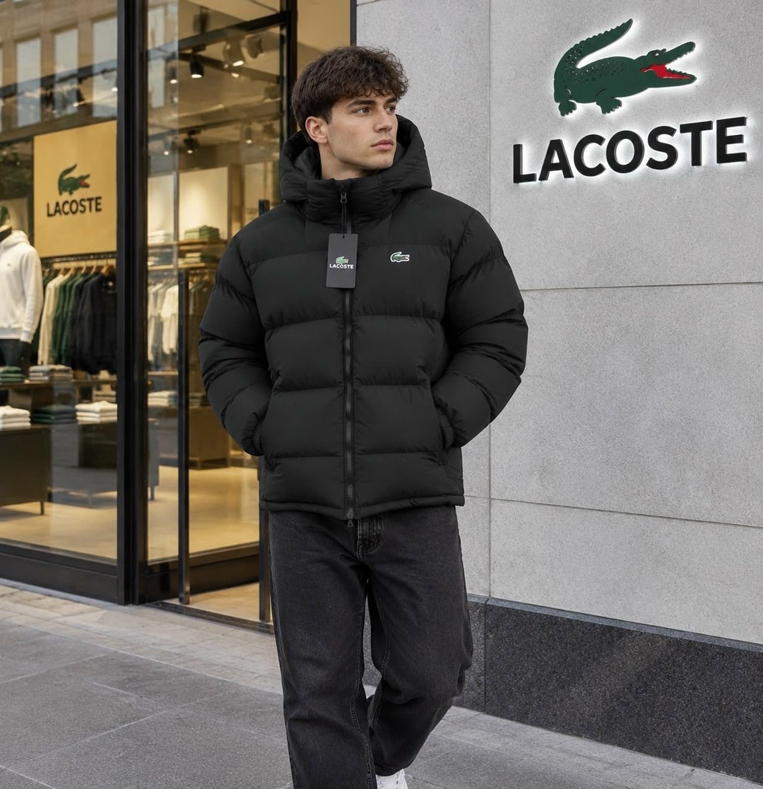 пуховик lacoste,зимняя куртка lacoste,куртка lacoste,lacoste live sand longline puffer jacket,мужской пуховик puma бежевый