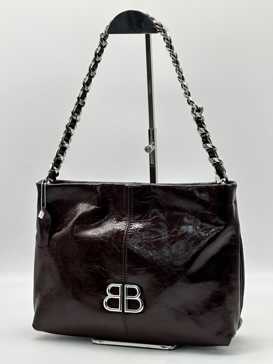 сумка женская balenciaga,сумка balenciaga,баленсиага сумка,сумка,кожаная сумка через плечо monaco среднего размера balenciaga черный