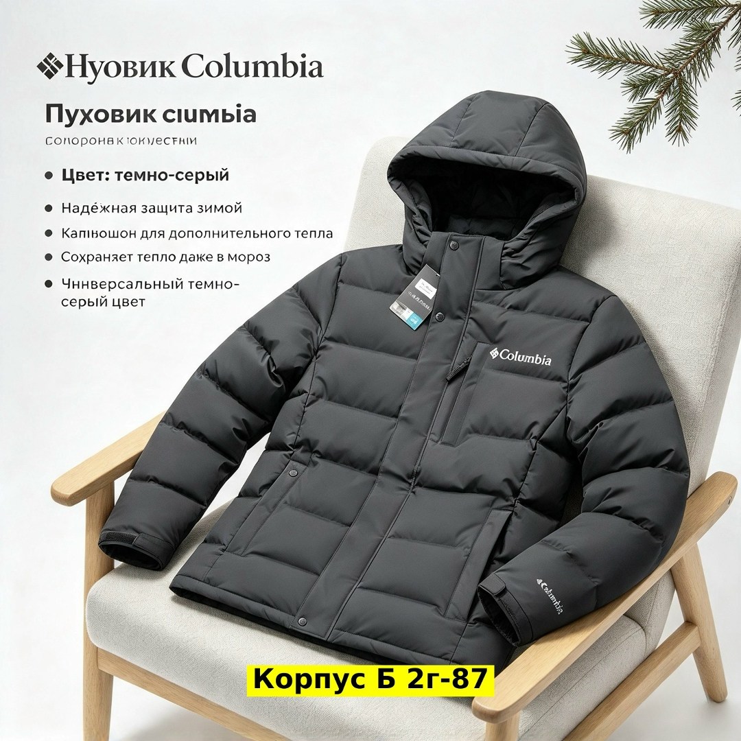пуховик columbia,пуховики мужские,мужская куртка landroamer puffer columbia темно-зеленый,зимние куртки,пуховик мужской columbia