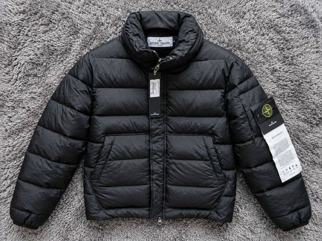 пуховик stone island,куртка стон айленд,stone island,stone island jacket,темно-синий пуховик stone island lino resinato down tc размер m
