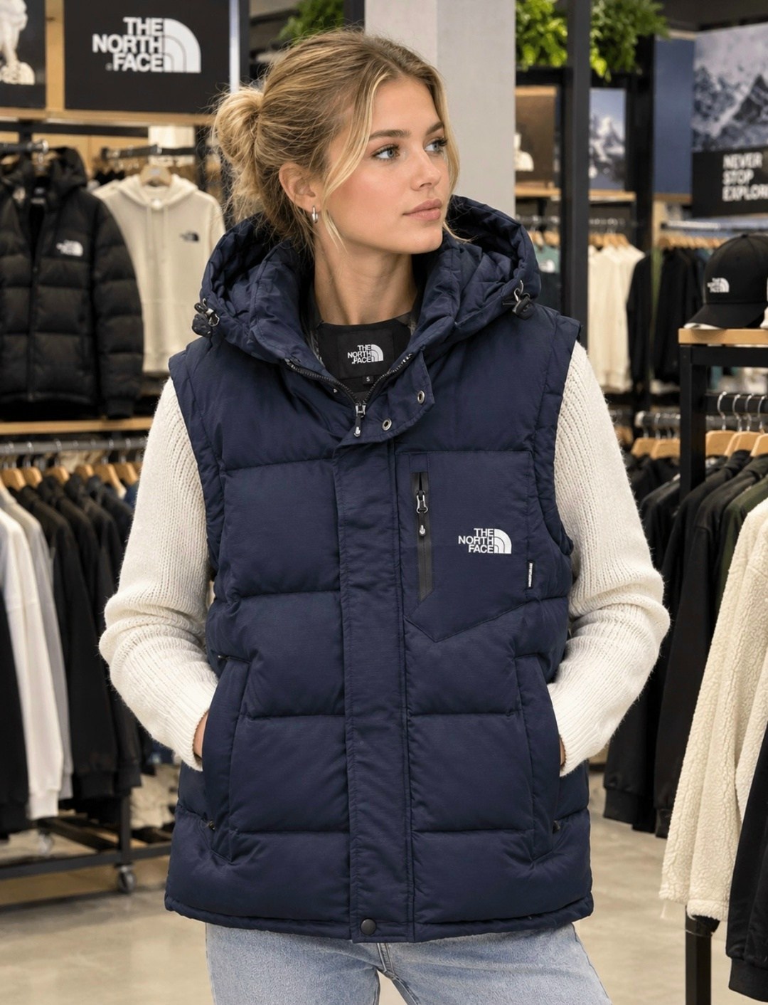 жилеты the north face,жилетка the north face,жилет утепленный the north face,жилет the north face женский,женские пуховые жилеты the north face