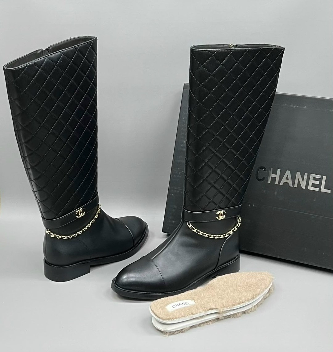 сапоги chanel,сапоги шанель,сапоги модные,,женские сапоги