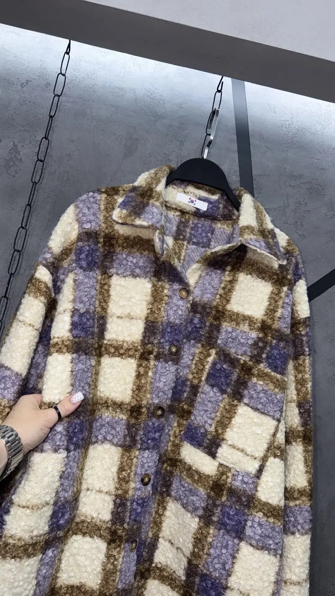 куртка-рубашка stradivarius размер m(44-46),рубашка куртка женская клетка за ра оверсайз,пальто в клетку,клетчатая куртка,куртка в клетку