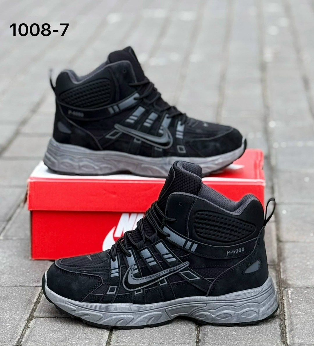 зимние кроссовки nike p-6000 high,кроссовки зимние nike,кроссовки мужские зимние nike,кроссовки зимние nike p-6000 high серые,nike p-6000 high grey black зимние
