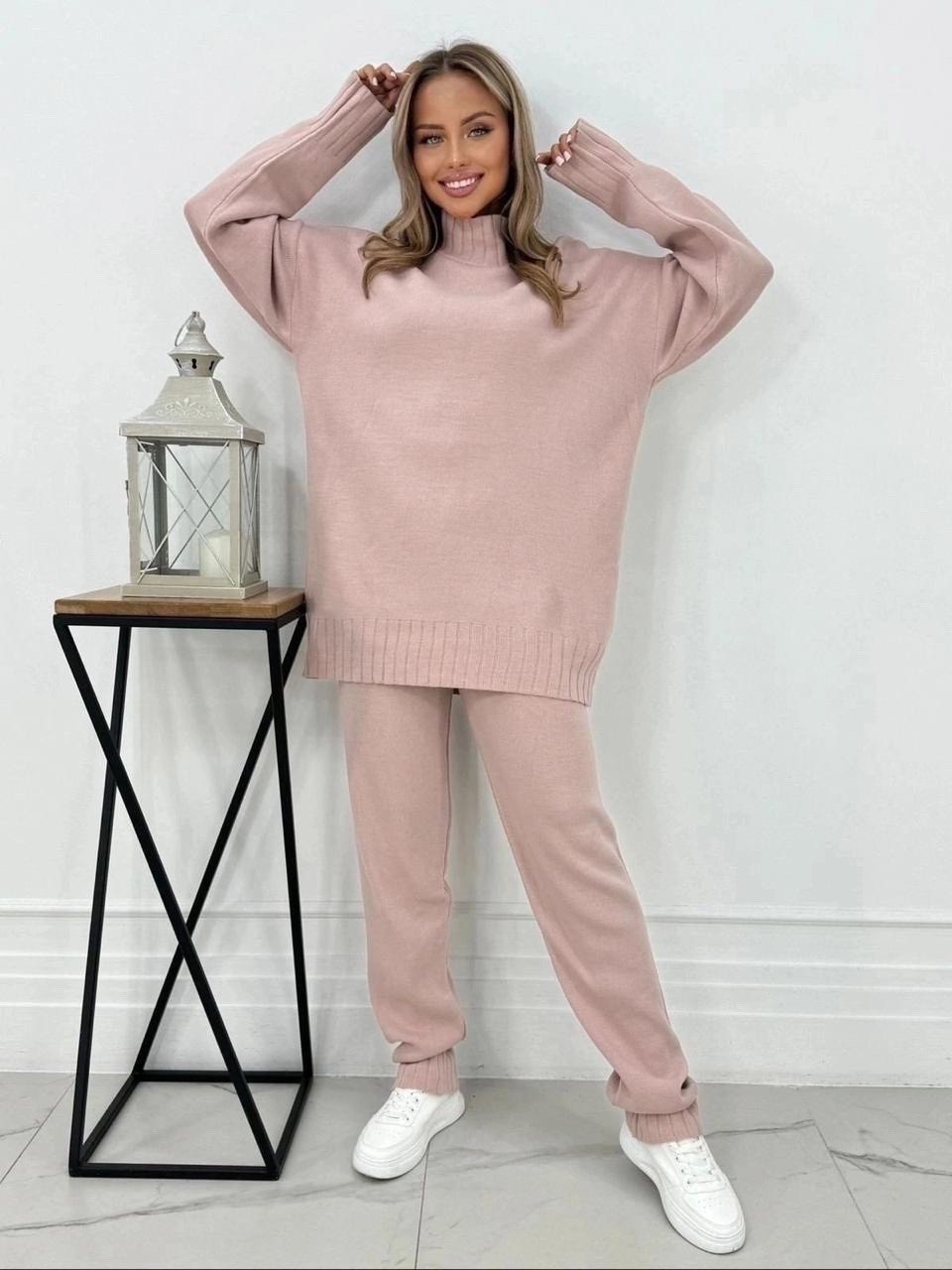 костюм трикотажный oversize kotam,трикотажные костюмы,костюм трикотажный oversize,женские костюмы,женский костюм красный