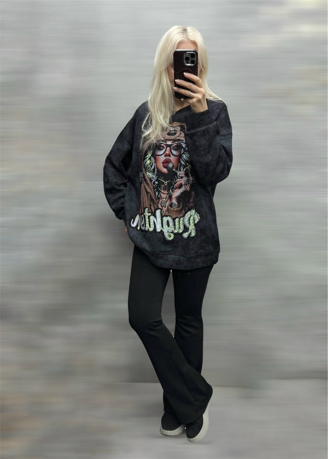 свитшот женская,толстовка стильная,свитшот оверсайз с принтом варенка lux brand,кофта варенка оверсайз с принтом микки маусом,свитшот оверсайз namson