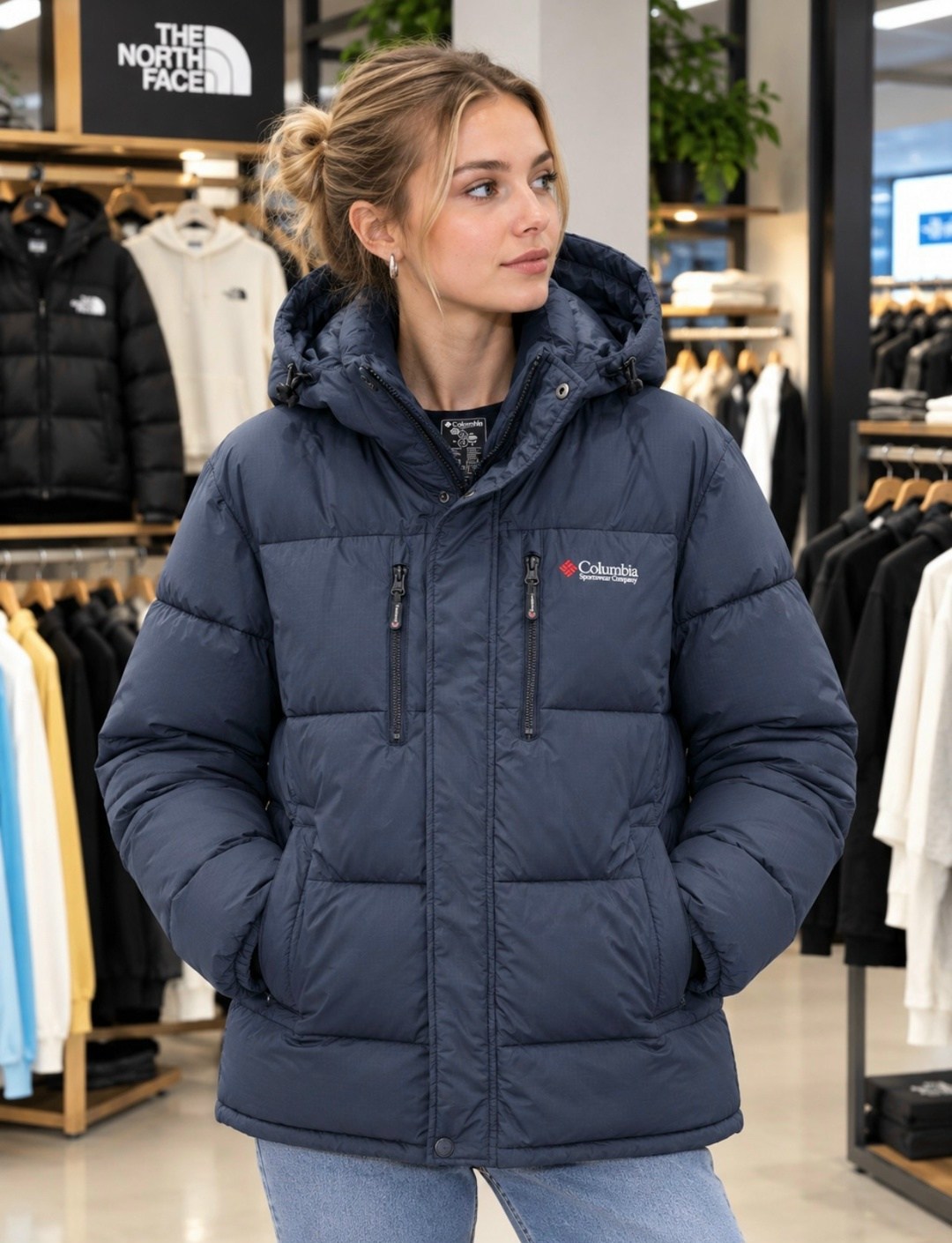 женские пуховики the north face,зимние куртки,куртка зимняя the north face black,куртка north face,the north face пуховик