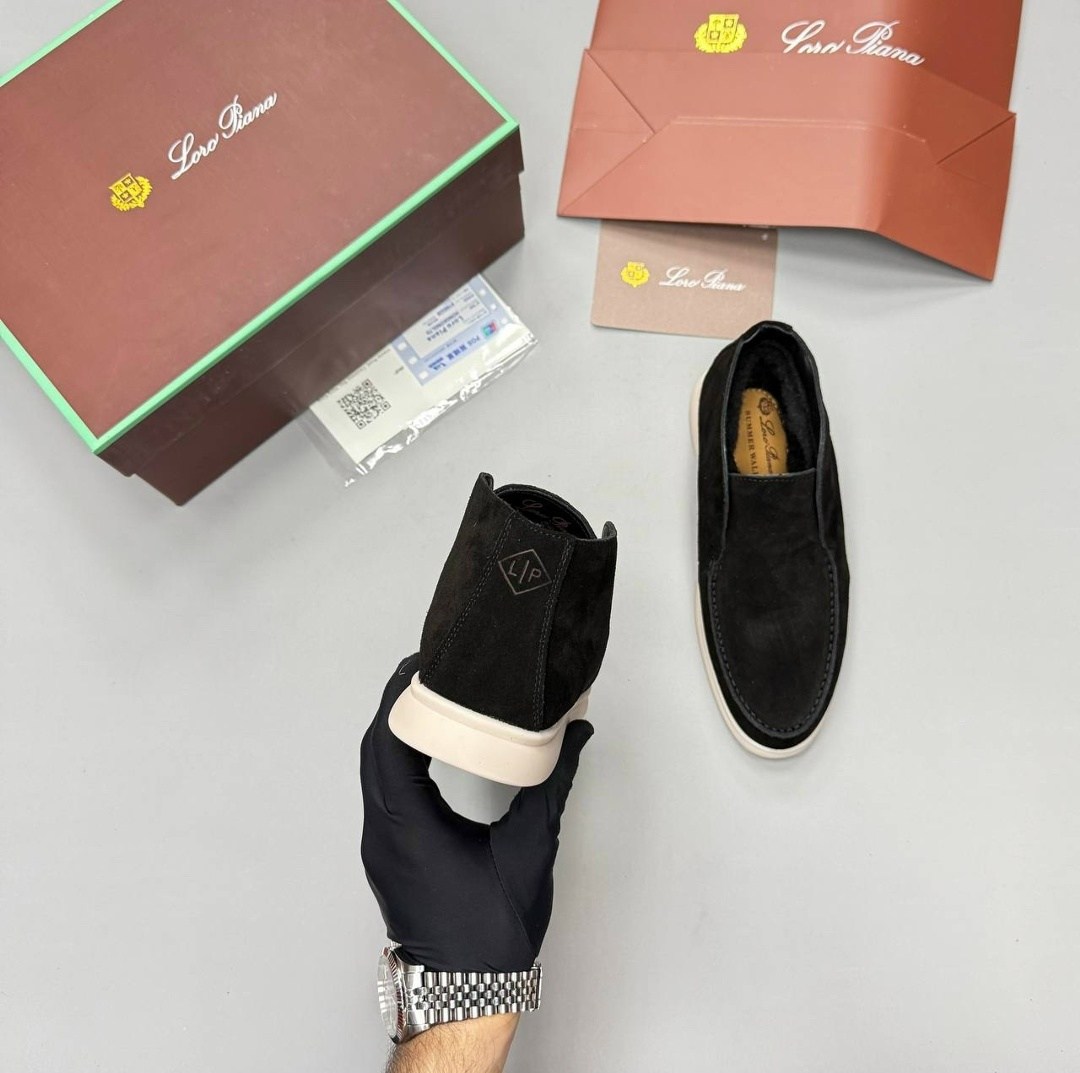 лоферы мужские замшевые лоро пиано a100005 black premium,лоферы мужские loro piana,лоферы замшевые loro piana,,лоферы loro piana