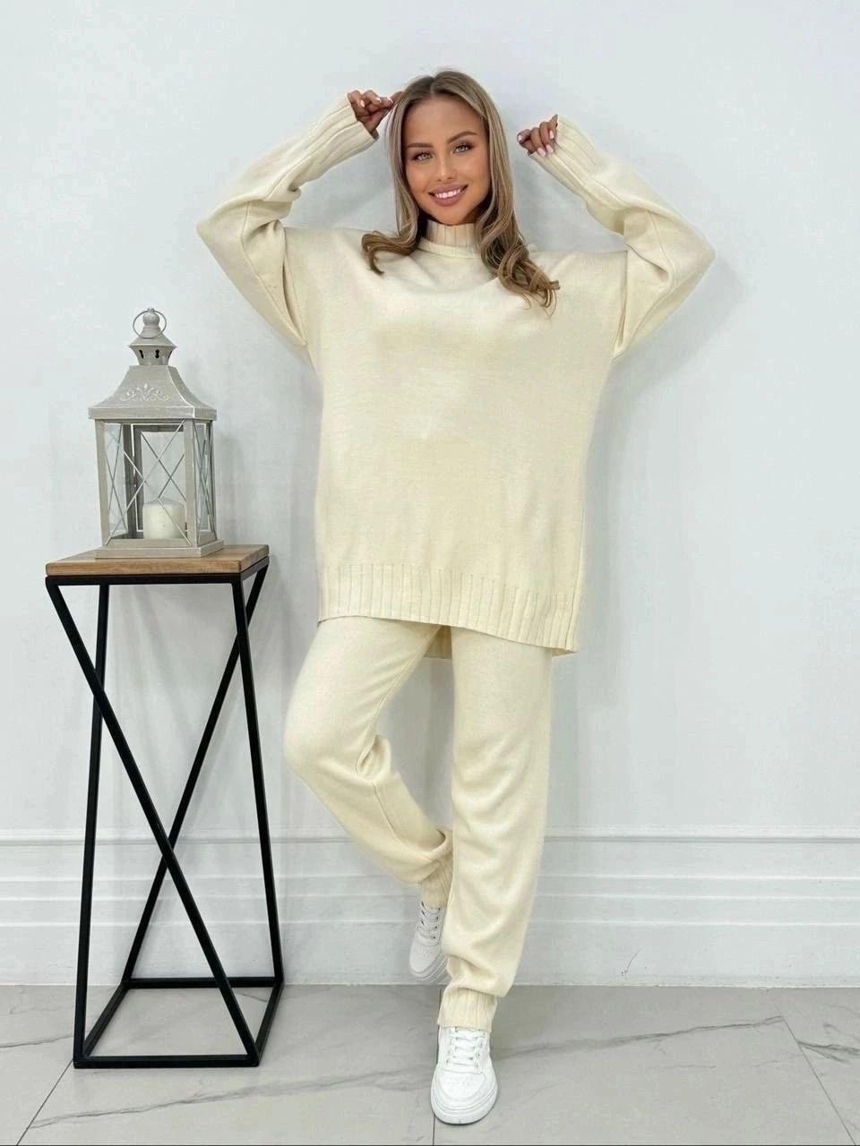 костюм трикотажный oversize kotam,трикотажные костюмы,костюм трикотажный oversize,женские костюмы,женский костюм красный