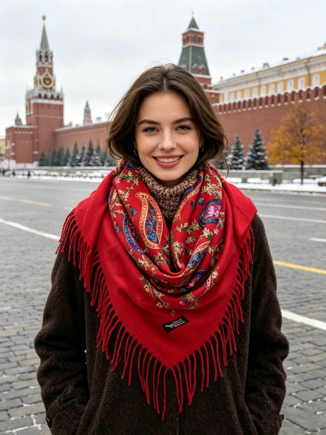 платок павловопосадская платочная мануфактура для женщин,платок шерстяной с шелковой бахромой,платки павловопосадские,павлопосадские платки,платок павловопосадская платочная мануфактура