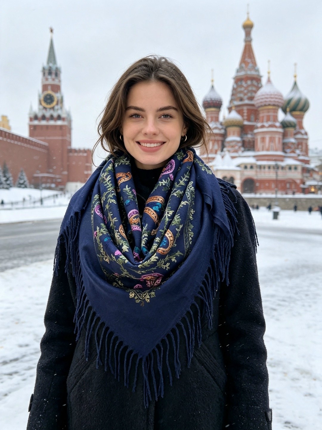 платок павловопосадская платочная мануфактура для женщин,платок шерстяной с шелковой бахромой,платки павловопосадские,павлопосадские платки,платок павловопосадская платочная мануфактура