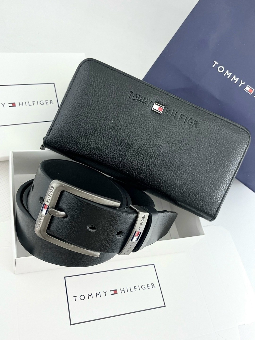 подарочный набор tommy hilfiger,мужские ремни tommy hilfiger,мужской кожаный ремень tommy hilfiger,набор мужчине,мужской подарочный набор