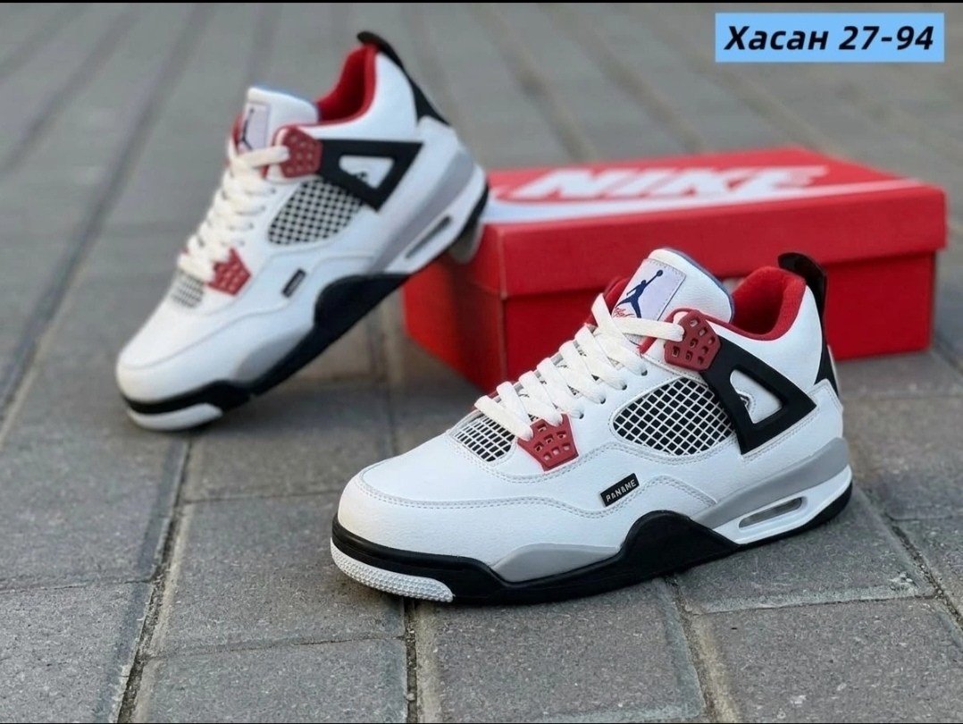 кроссовки nike air jordan 4 retro,,кроссовки,мужской кроссовки,спортивный
