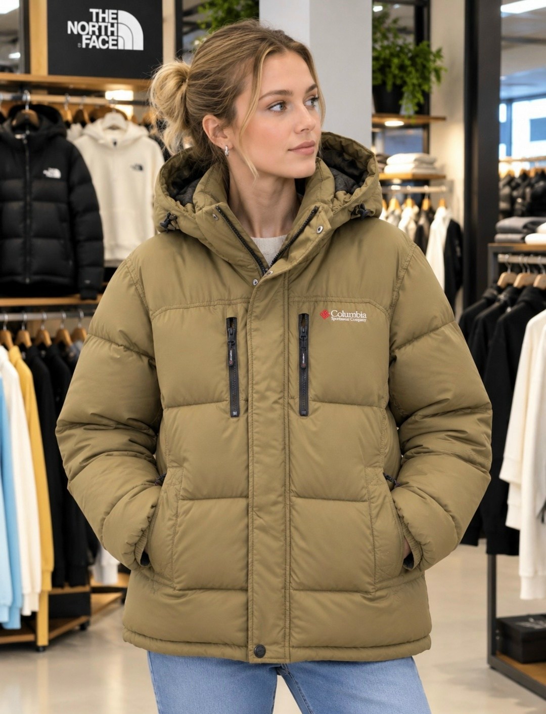 женские пуховики the north face,зимние куртки,куртка зимняя the north face black,куртка north face,the north face пуховик