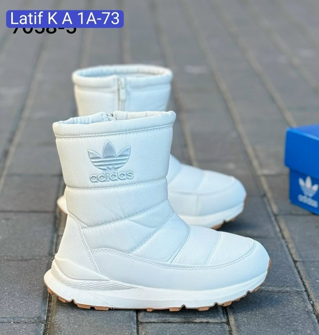 дутики высокие сапоги на меху женские adidas,зимние дутики adidas женские 39 белые,дутики adidas,дутики женские,дутики адидас женские зимние