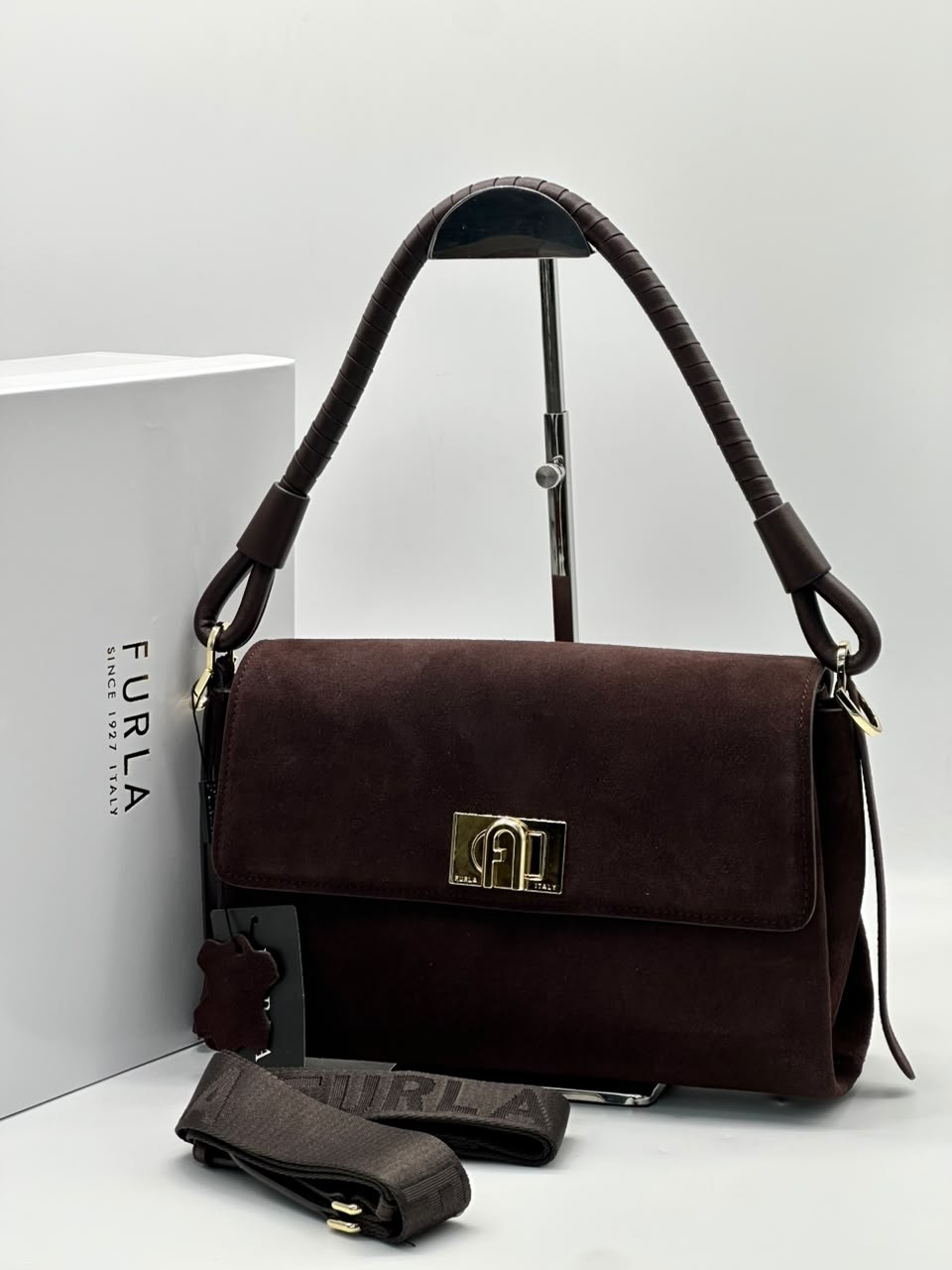 сумка,сумка furla,сумка женская furla,замшевая сумка,сумки женская