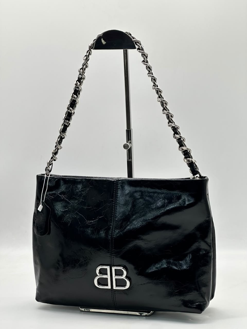 сумка женская balenciaga,сумка balenciaga,баленсиага сумка,сумка,кожаная сумка через плечо monaco среднего размера balenciaga черный