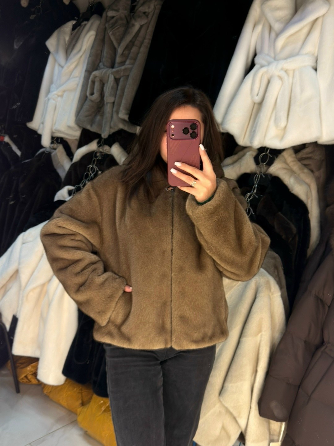 шуба искусственная экошуба зимняя с капюшоном (oversize) n&t store,шубка экомех,шуба женская,шуба искусственная,шуба искусственная экошуба зимняя с капюшоном (oversize)