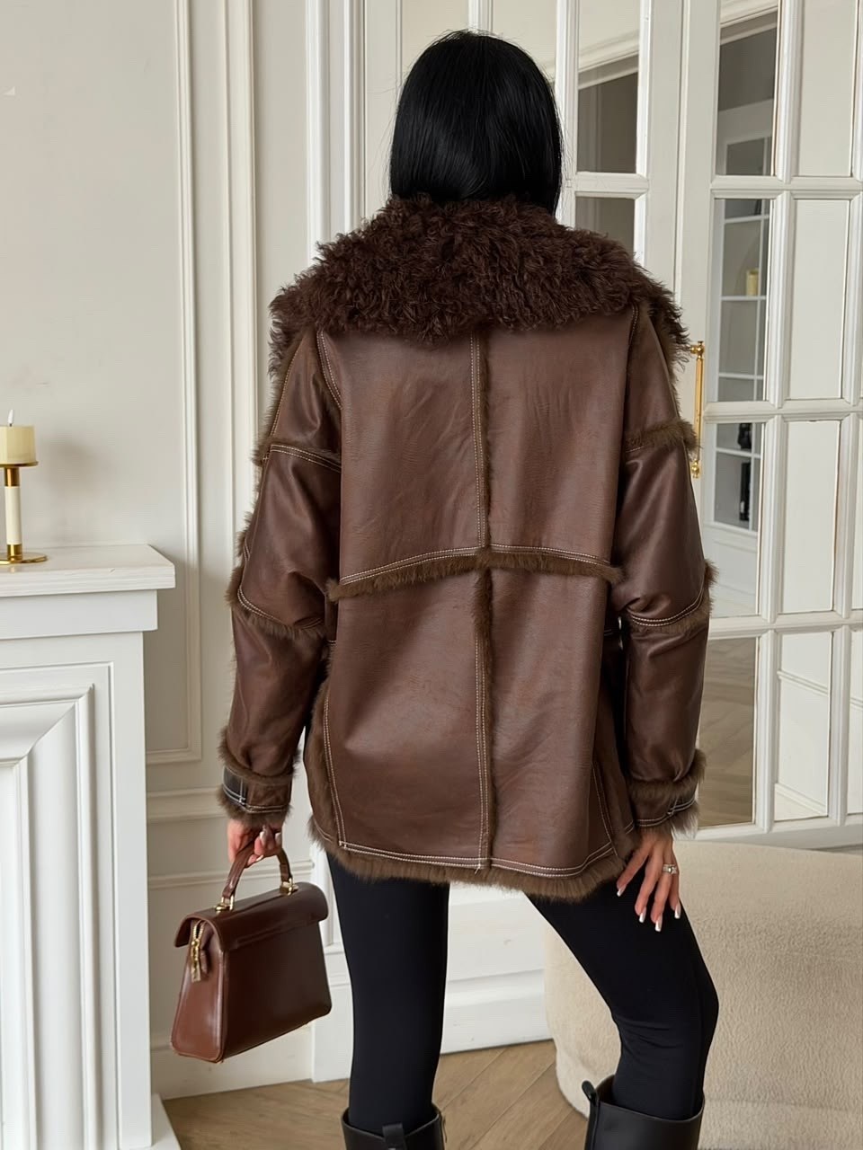 модная куртка дублёнка,дубленка женская,стильная дубленка,куртка с мехом,дубленка короткая