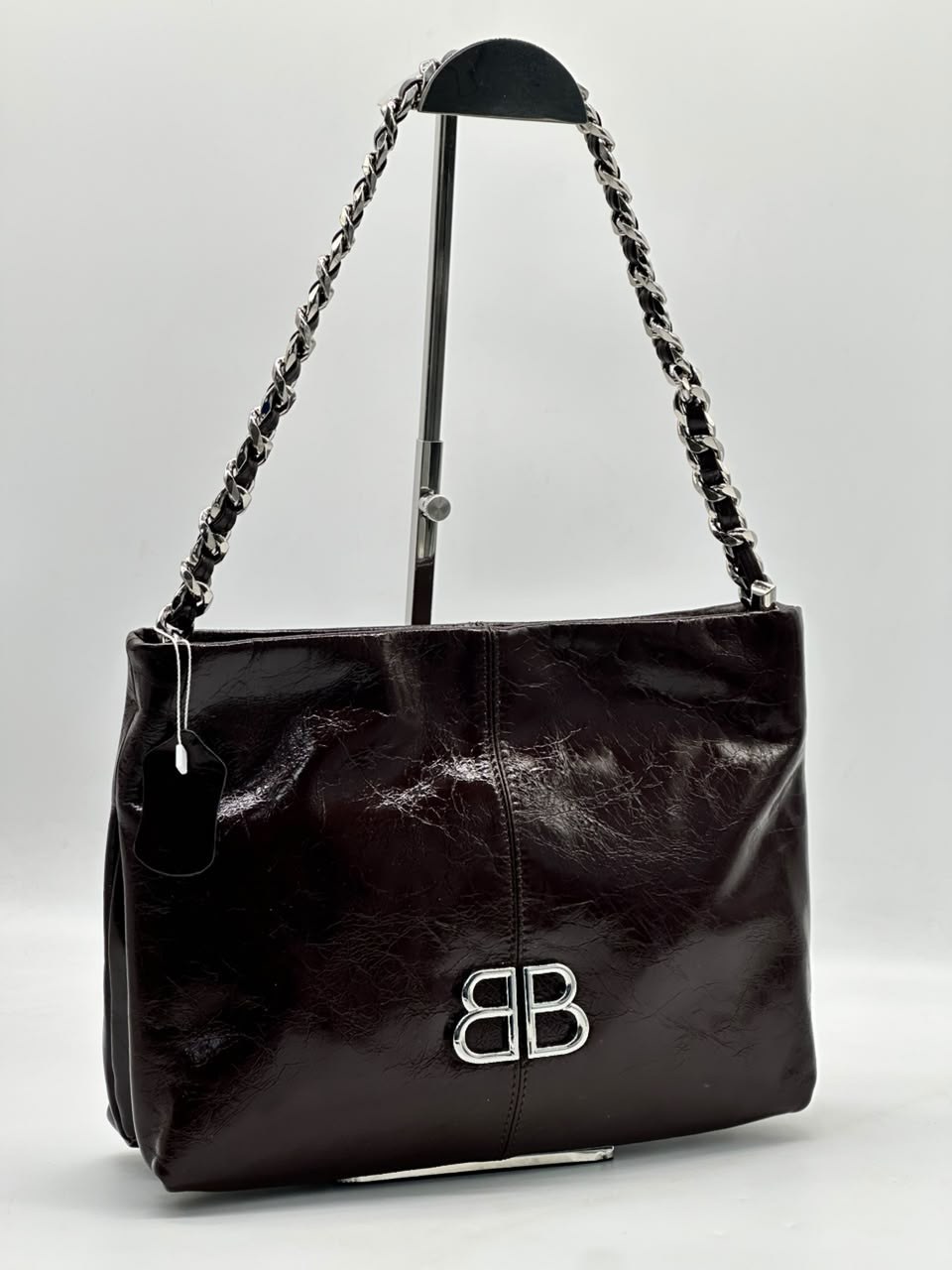 сумка женская balenciaga,сумка balenciaga,баленсиага сумка,сумка,кожаная сумка через плечо monaco среднего размера balenciaga черный