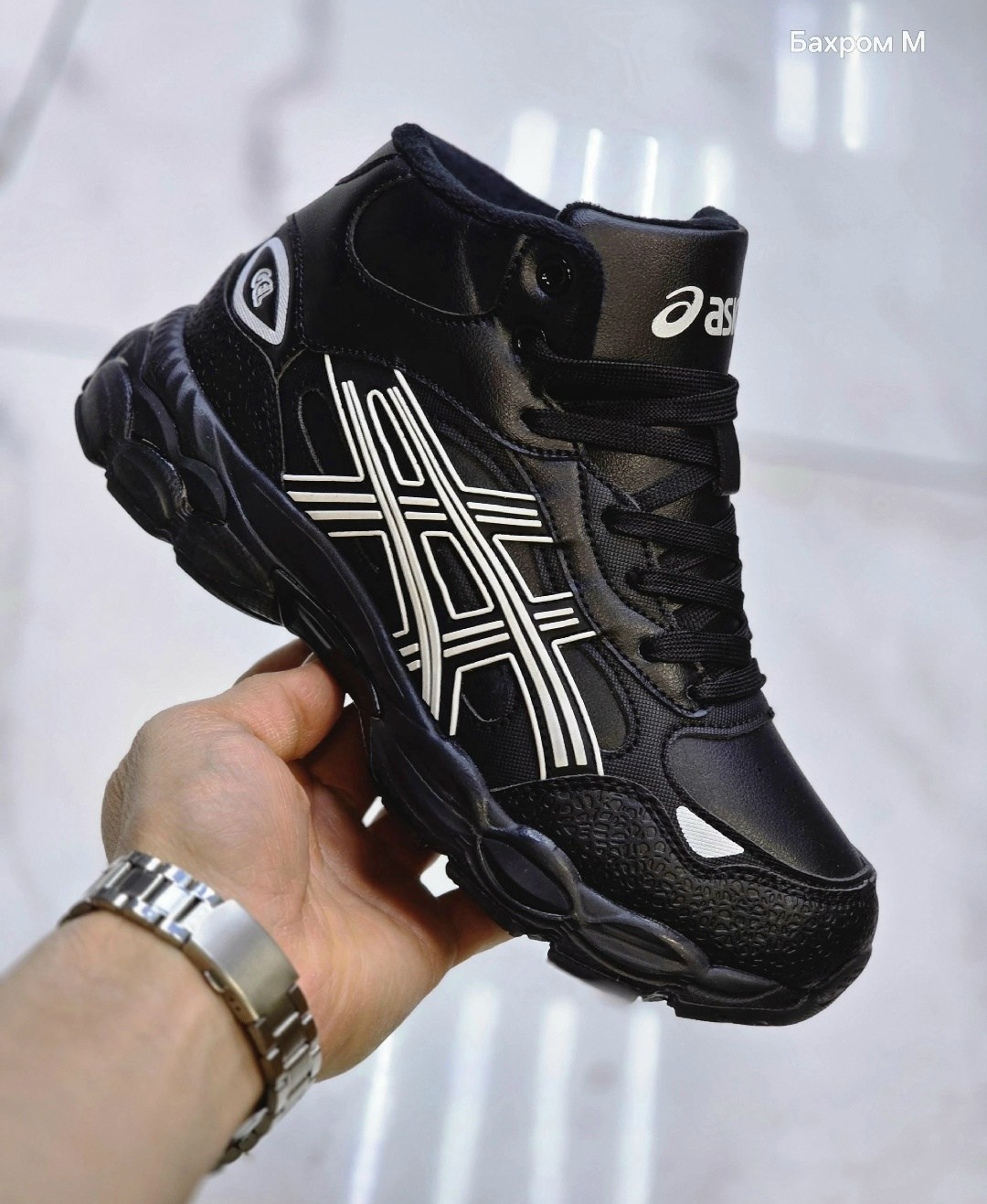 кроссовки зимние gel-kahana 8 спортивные высокие asics,кроссовки asics зимние,кроссовки asics gel-nyc,кроссовки asics gel,мужской кроссовки