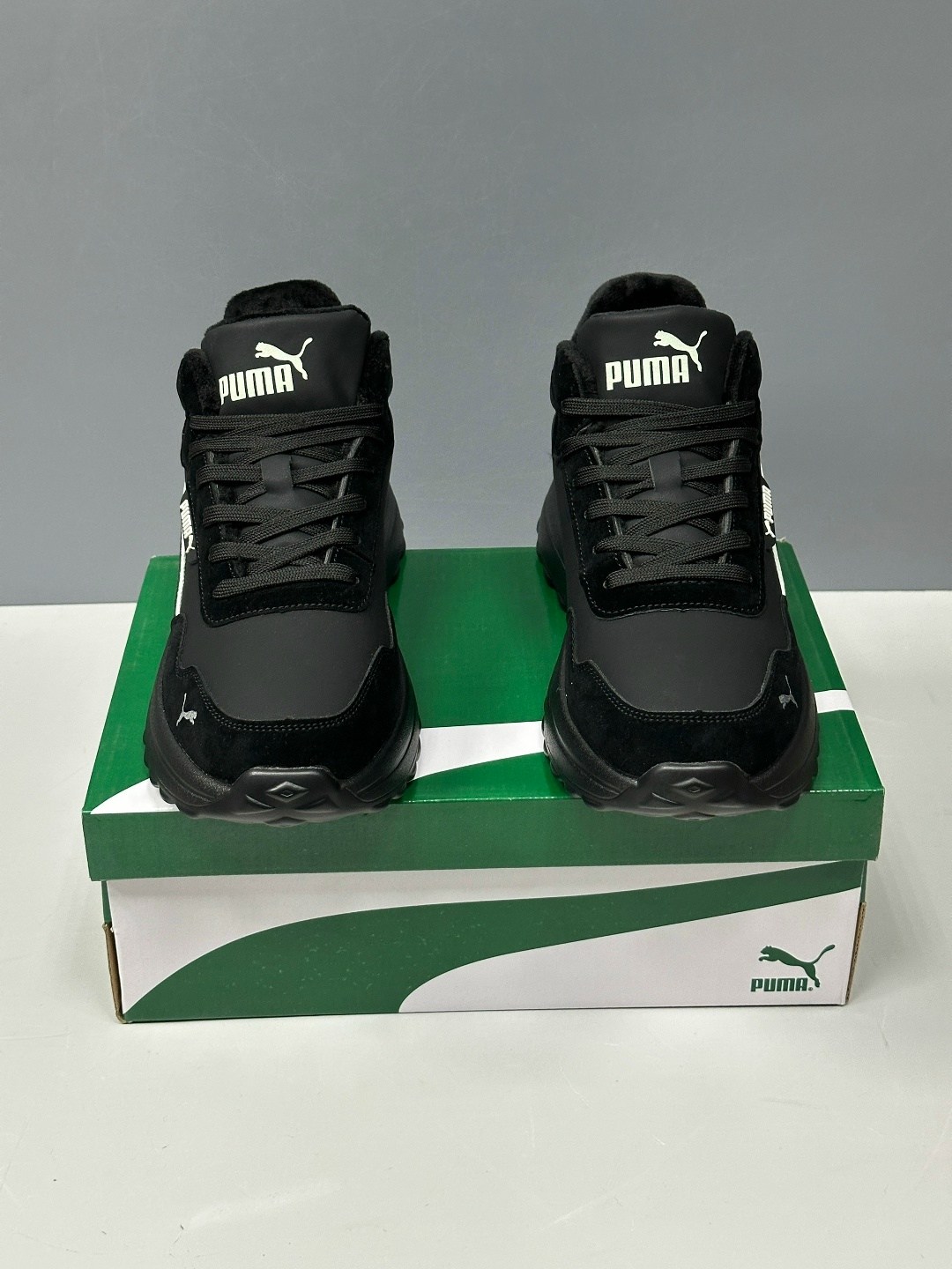 зимние кроссовки мужские "puma",мужские зимние кроссовки с мехом puma,мужские кроссовки puma,мужские зимние кроссовки,кроссовки puma зимние