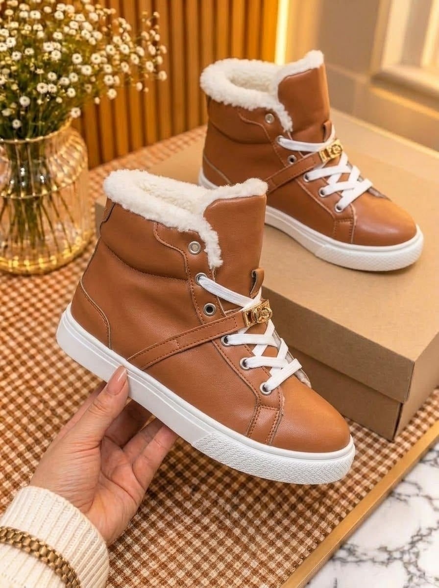 ,женские зимние замшевые кроссовки hermes daydream коричневые с золотом,женские замшевые высокие кроссовки на меху hermes 2026 коричневые,женские зимние замшевые кроссовки hermes daydream бежевые
