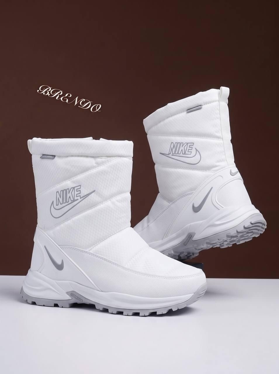 зимние сапоги nike цвет белый,зимние сапоги nike,высокие зимние дутики,дутики женские зимние,зимние дутики ботинки