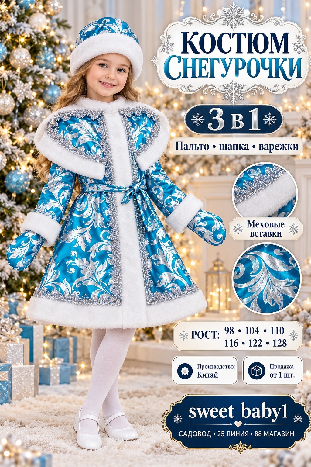 костюм снегурочки,костюм снегурочки для девочки,карнавальный костюм снегурочки,костюм снегурочка,костюм снегурочки детский