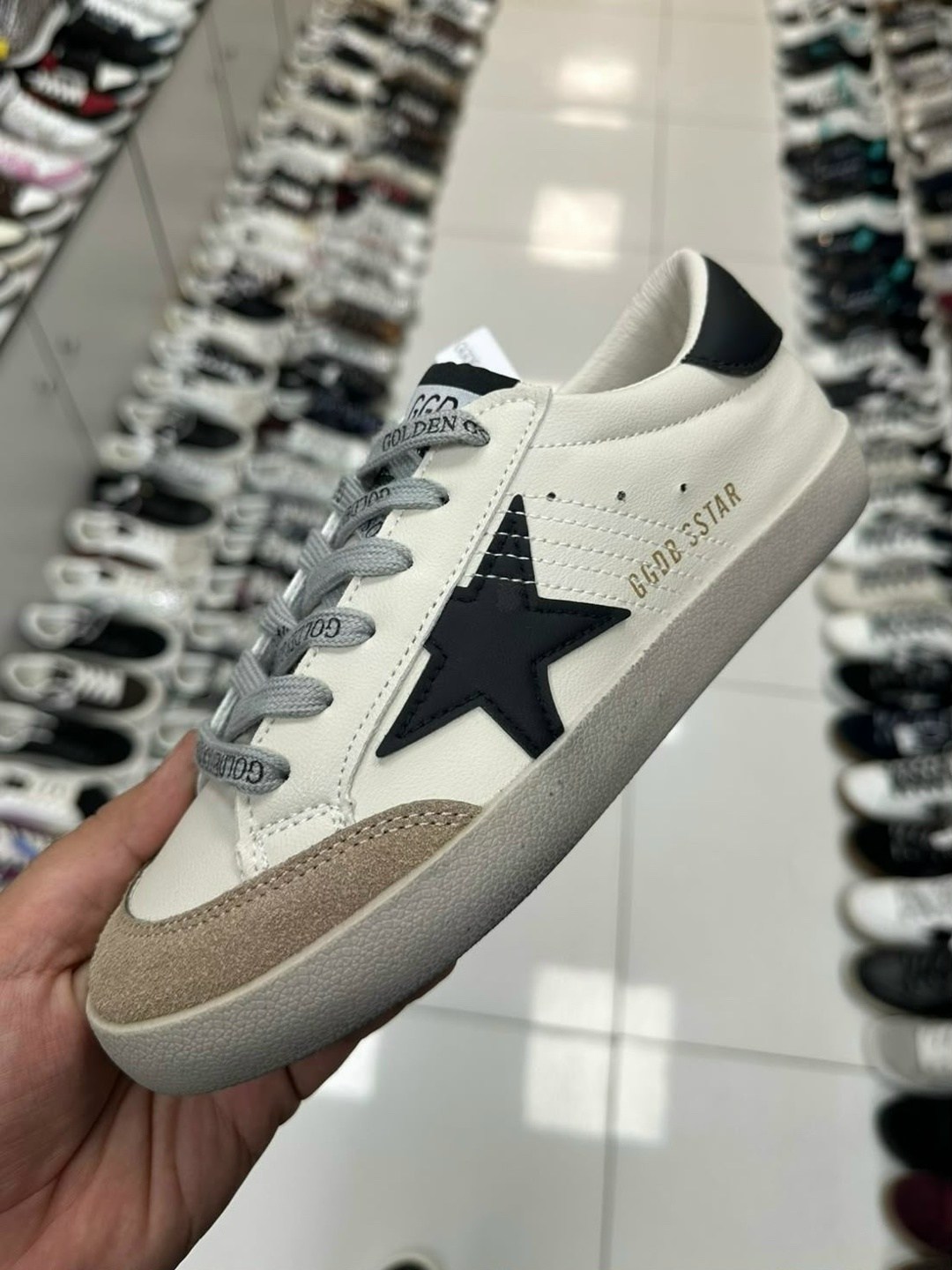кроссовки golden goose,golden goose super star,кроссовки golden goose ball star белый,,golden goose superstar