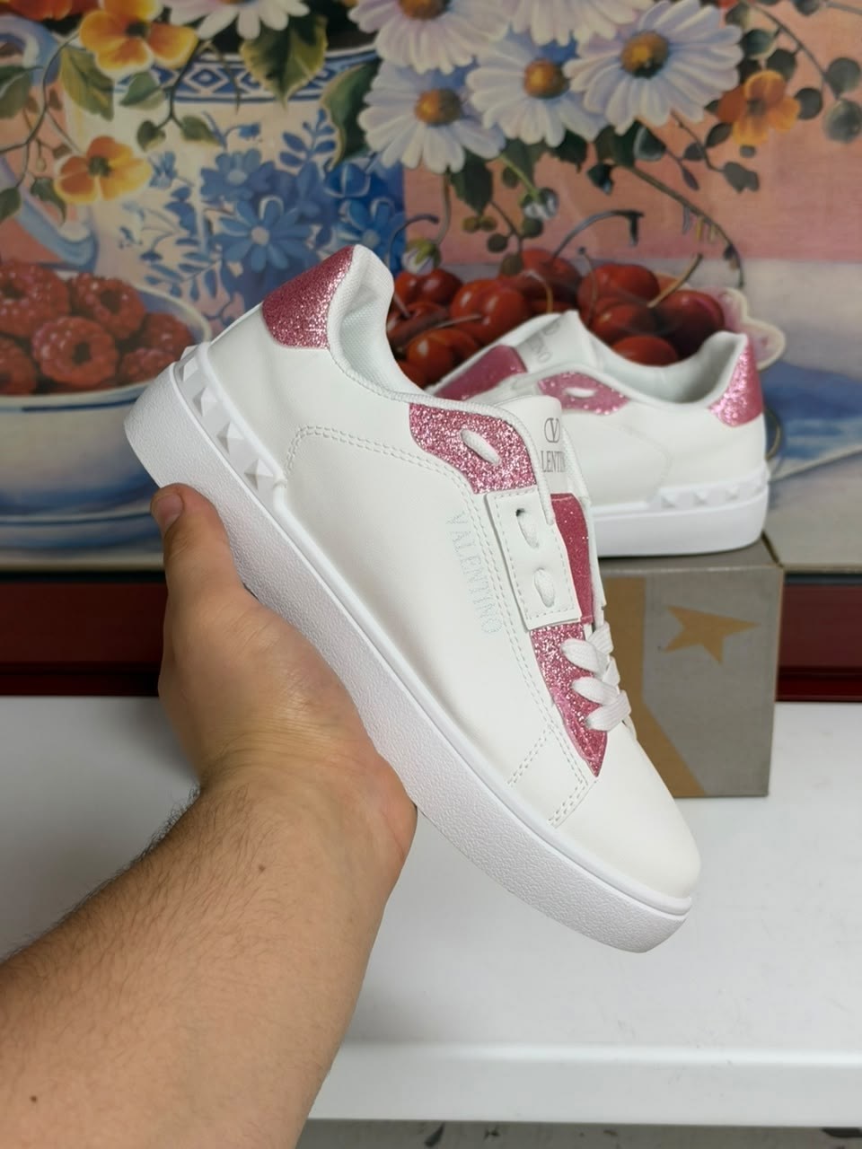 ,кеды dolce&gabbana розовый,женские кроссовки, женская,обуви